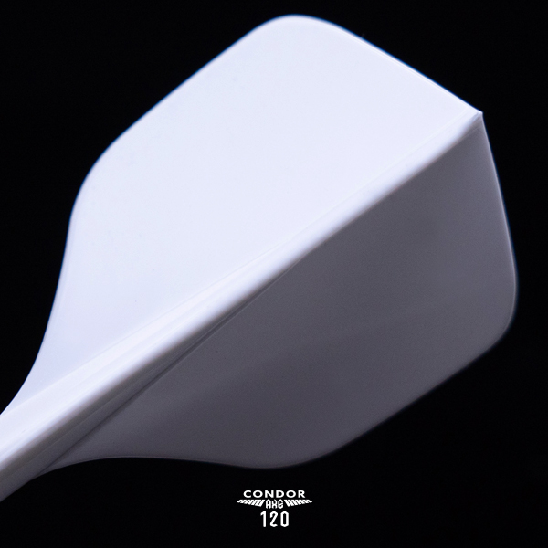 CONDOR AXE 120 Dart Flights - Small Shape - White - Image 4