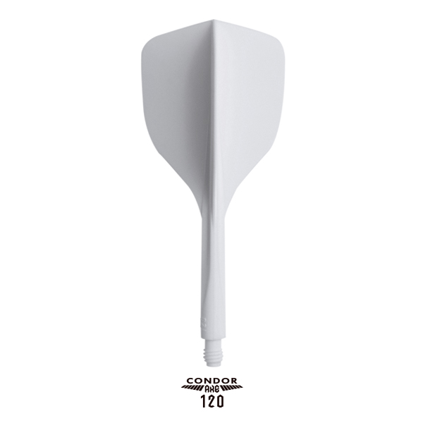 CONDOR AXE 120 Dart Flights - Small Shape - White - Image 3