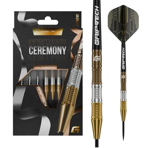 GOAT Ceremony Darts - Steel Tip - 90% Tungsten - 22g