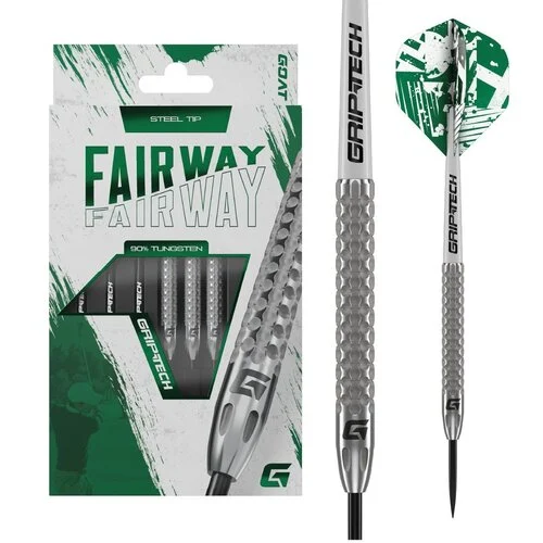 GOAT Fairway V1 Darts - Steel Tip - 90% Tungsten - 24g