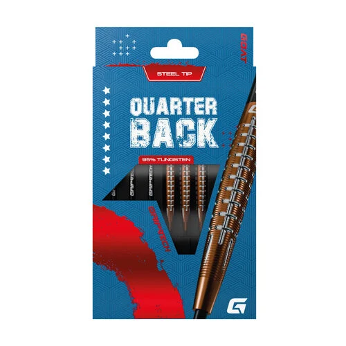 GOAT Quarterback V1 Darts - Steel Tip - 95% Tungsten - 26g - Image 2