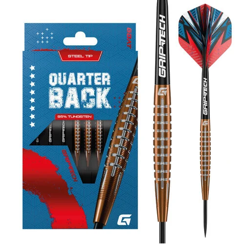 GOAT Quarterback V1 Darts - Steel Tip - 95% Tungsten - 26g
