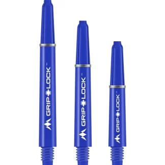 Mission Grip Lock Shafts - Dart Stems - Blue