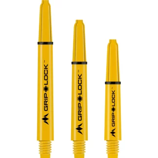 Mission Grip Lock Shafts - Dart Stems - Yellow