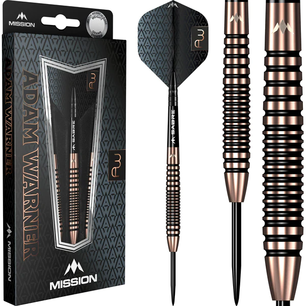 Mission Wessel Nijman Darts - Steel Tip - 95% - Natural - 25g