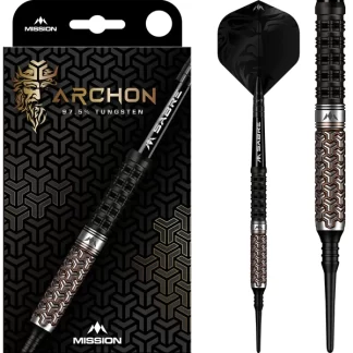 Mission Archon - Soft Tip - 97.5% - Black & Bronze PVD - 18g