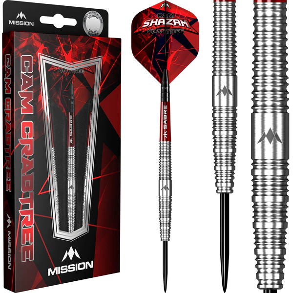Mission Cam Crabtree Darts - Steel Tip - 95% - Natural - 23g