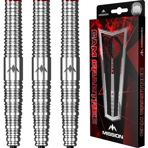 Mission Cam Crabtree Darts - Steel Tip - 95% - Natural - 23g - Image 3