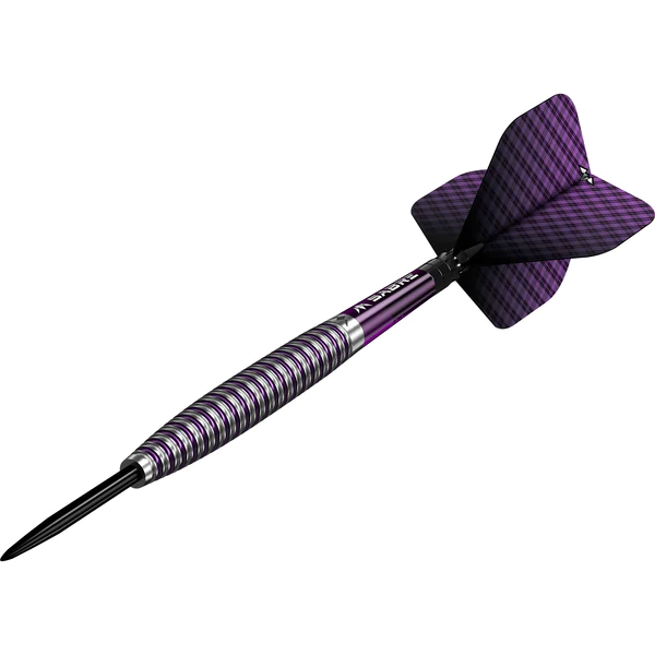 Mission Chloe OBrien Darts - Steel Tip - 95% - Electro Purple - 23g - Image 2
