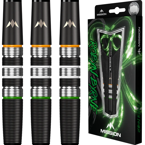 Mission Robyn Byrne Darts - Soft Tip - 90% - Black Titanium - 18g - Image 3