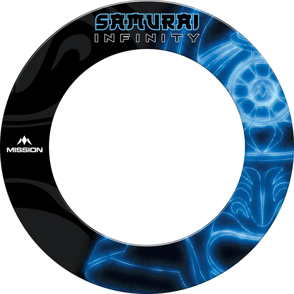 Mission Samurai Infinity Professional Dartboard Surround - BLUE - Image 2