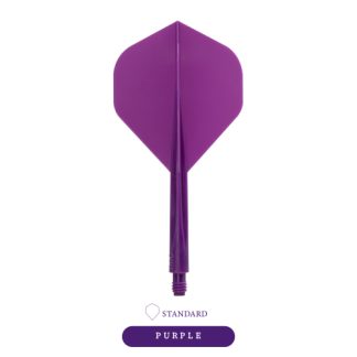 CONDOR AXE Dart Flights - Standard Shape - Solid Purple
