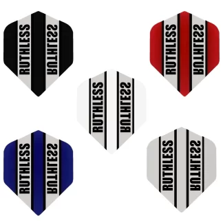 Ruthless - Clear Panel - Dart Flights - 1961 - Mini - Std - White
