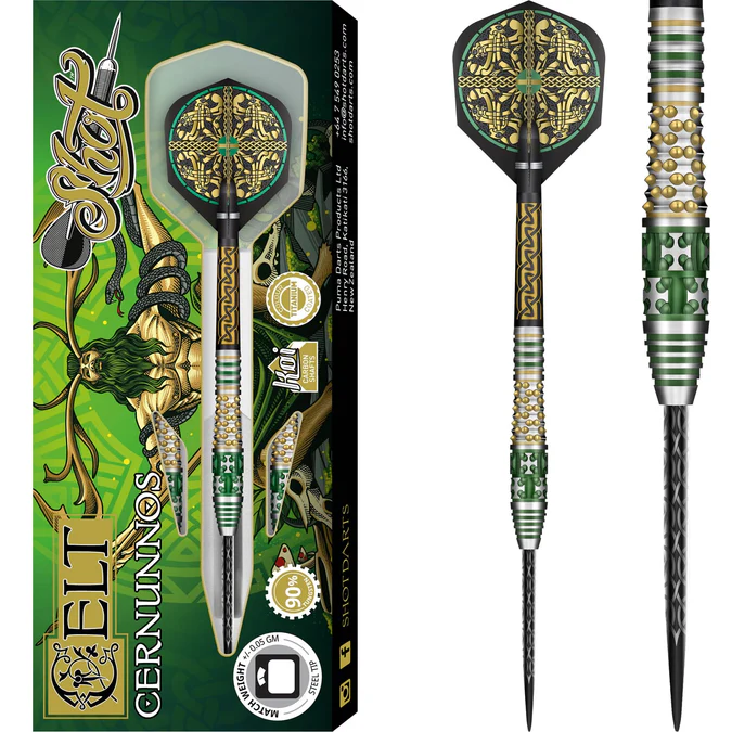 Shot Celt Darts - Steel Tip - Cernunnos - 24g
