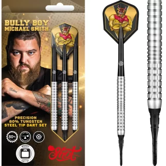 Shot Michael Smith Darts - Soft Tip Tungsten - Bully Boy - Precision - 20g