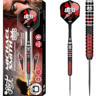 Shot Michael Smith Darts - Steel Tip - Bully Boy - Defiant - 23g