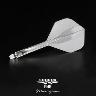 CONDOR AXE Dart Flights - Standard Shape - Clear